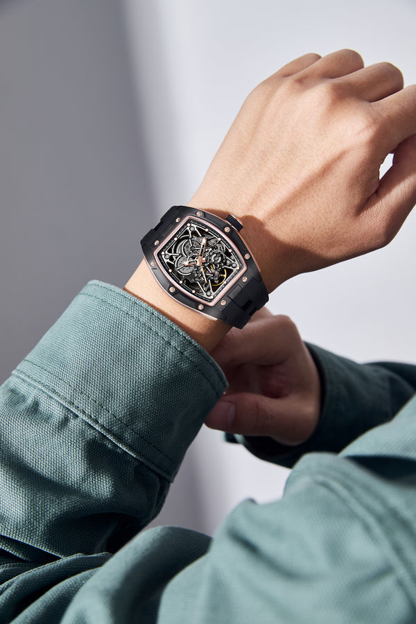 Luxury Dual Tone Sapphire Watch for Men | Aorawa