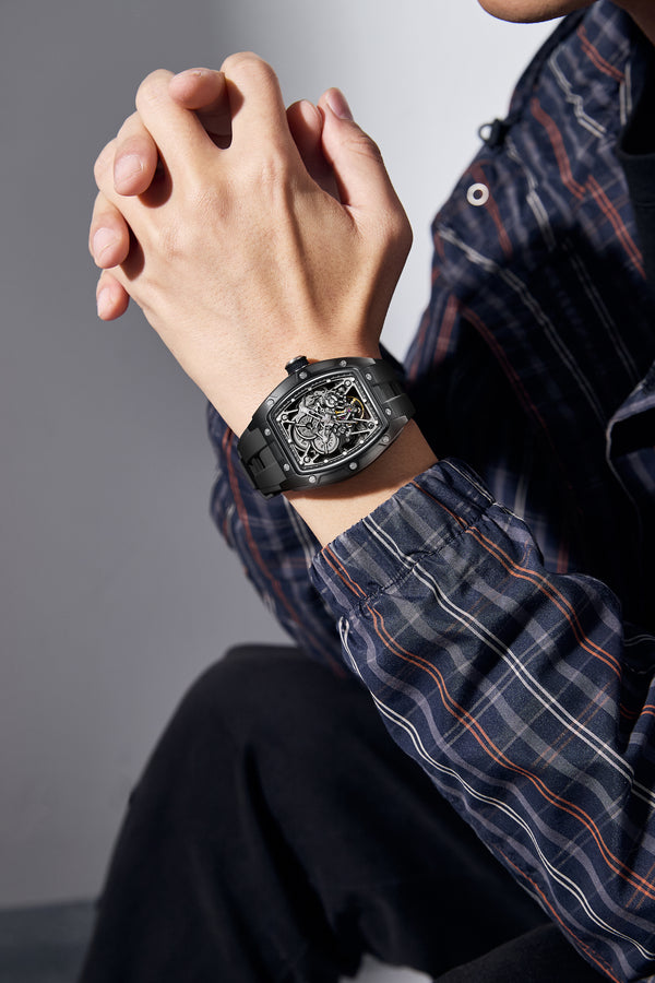 Luxury Dual Tone Sapphire Watch for Men | Aorawa