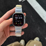 Premium Three-Bead Stainless Steel Apple Watch Band | Aorawa