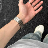 Premium Three-Bead Stainless Steel Apple Watch Band | Aorawa