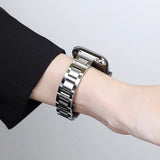 Classic Five-Bead Stainless Steel Apple Watch Band | Aorawa
