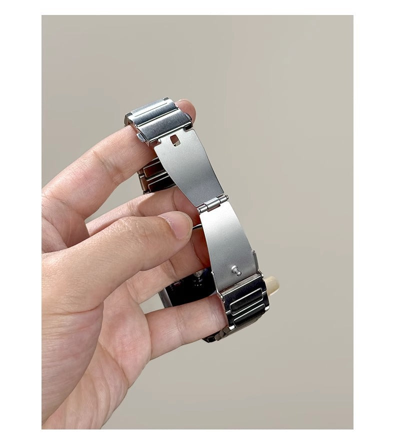Premium Three-Bead Stainless Steel Apple Watch Band | Aorawa