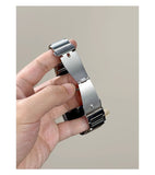 Premium Three-Bead Stainless Steel Apple Watch Band | Aorawa