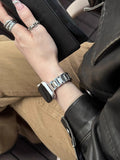 Classic Five-Bead Stainless Steel Apple Watch Band | Aorawa
