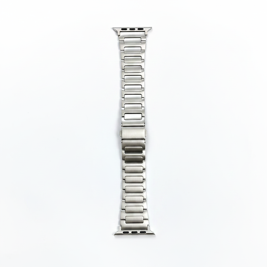 Premium Three-Bead Stainless Steel Apple Watch Band | Aorawa
